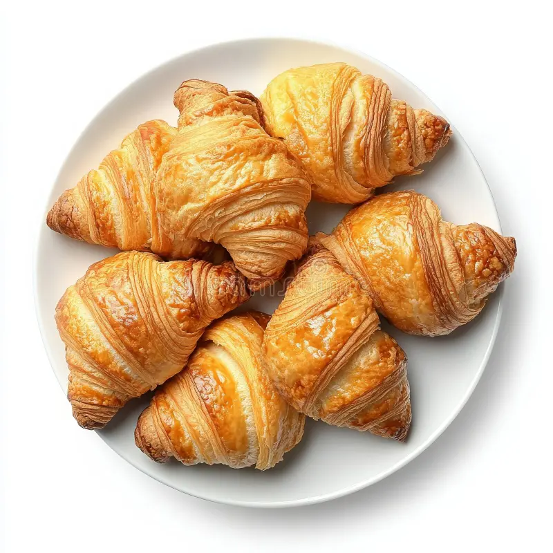 plate-freshly-baked-croissants-isolated-white-background-highlighting-buttery-pastry-346222333.webp